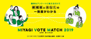 宮城県議選2019ボートマッチ